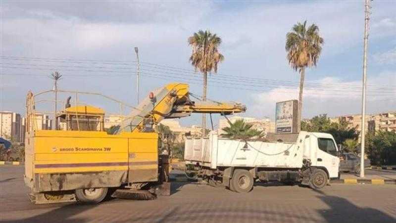 رفع 1375 طن قمامة ومخلفات خلال حملة نظافة بكفر الشيخ