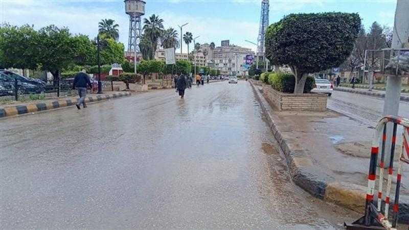 تساقط أمطار وهبوب رياح شديدة على كفر الشيخ