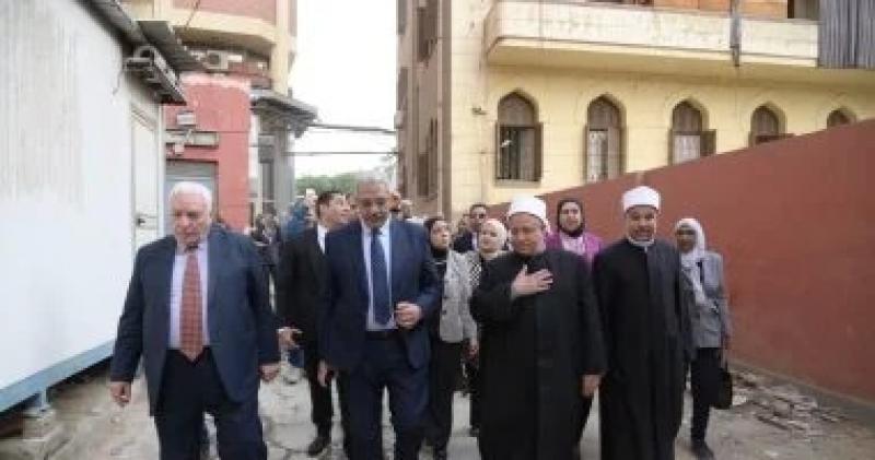 ”دينية النواب” تتفقد مسجد عبد الرحمن كتخدا الأثرى وتوصى بسرعة صيانته وترميمه