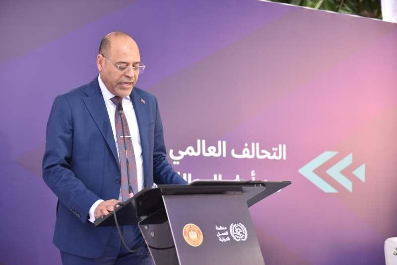 جبران: انضمام وزارة العمل للتحالف العالمي للعدالة الاجتماعية” يتطابق مع أهداف ”المبادرات الرئاسية”