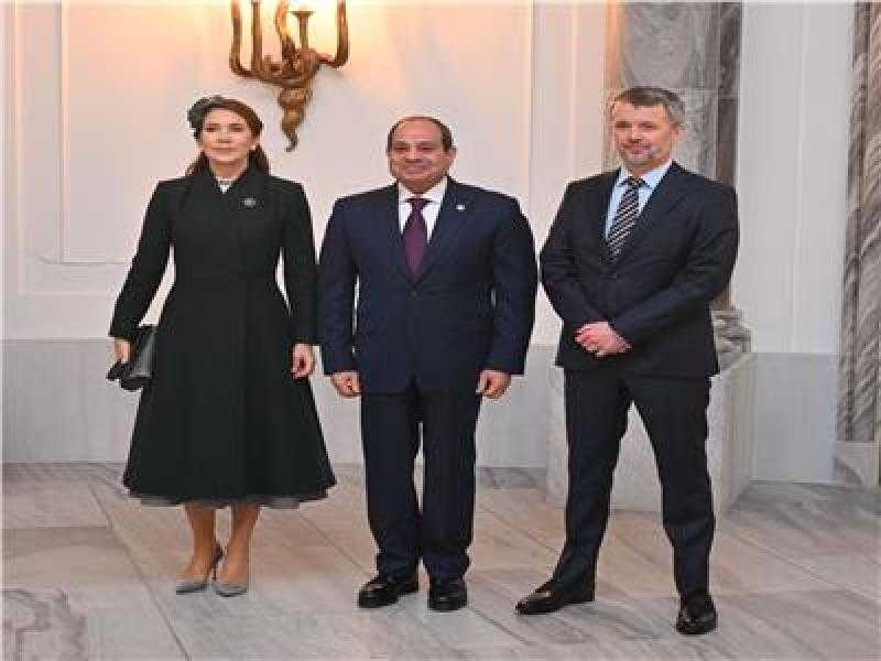 الرئيس السيسي لملك الدنمارك: نتطلع لتعزيز العلاقات الثنائية في جميع المجالات