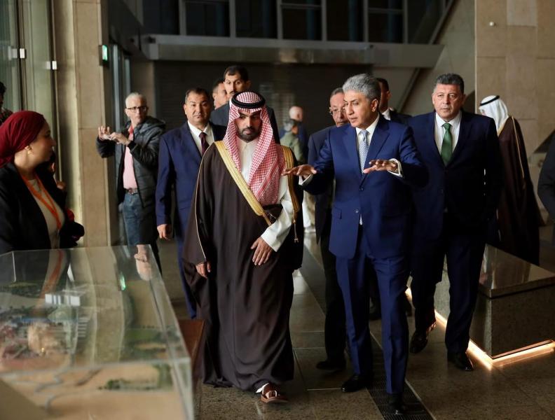 وزير السياحة والآثار يلتقي وزير الثقاقة بالمملكة العربية السعودية خلال زيارته الرسمية الحالية لمصر
