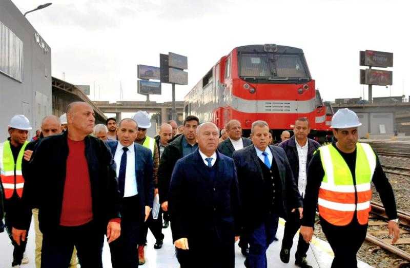 وزير النقل يتفقد التشطيبات النهائية لإنشاء ورشة صيانة جرارات GE الجديدة بأرض مهمشة