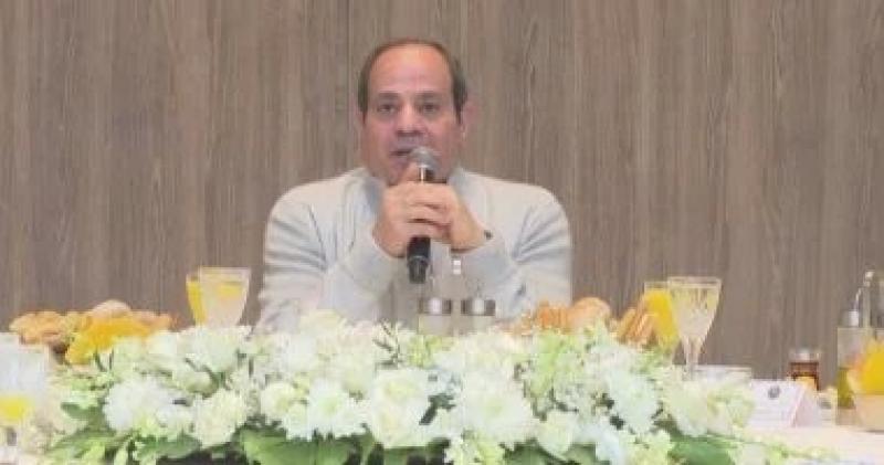 الرئيس السيسي: لدينا مليون ونصف سورى فى مصر ”ضيوف كرام”