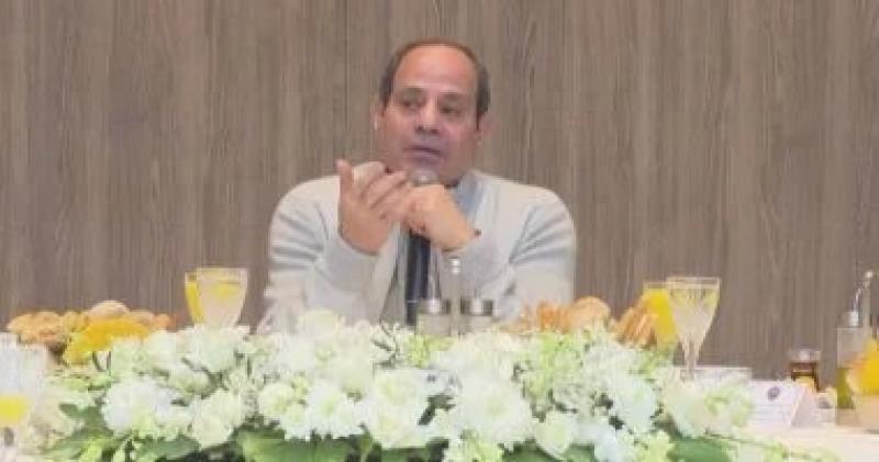 الرئيس السيسي: زدنا 27 مليون شخص منذ 2011 ولا بد من العمل وتقليل الإنفاق