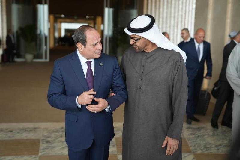 السيسى وبن زايد يرحبان بإعلان وقف إطلاق النار فى غزة.. ويؤكدان حرصهما على استقرار سوريا والسودان وليبيا واليمن