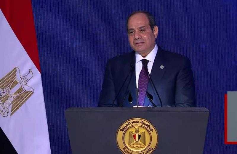 الرئيس السيسي: نرفض أي محاولات لتهجير أهالي غزة حفاظا على القضية الفلسطينية
