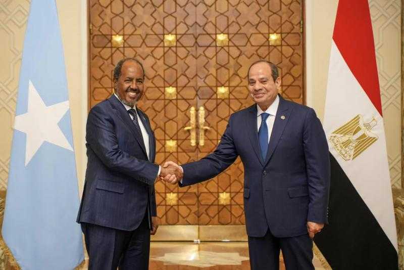 الرئيس الصومالي يشكر مصر على دعمها الكامل لبلاده