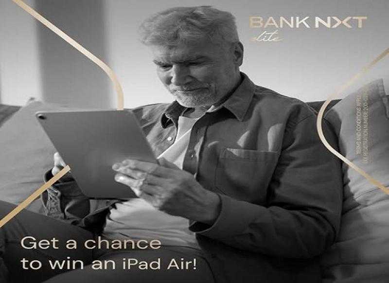 بنك نكست يتيح للعملاء فرصة الفوز بـ Ipad Air هدية عند ربط شهادة بالبنك