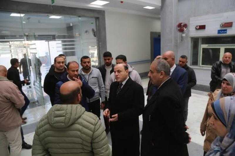 محافظ كفر الشيخ يتفقد عددا من المشروعات الخدمية ضمن مبادرة حياة كريمة