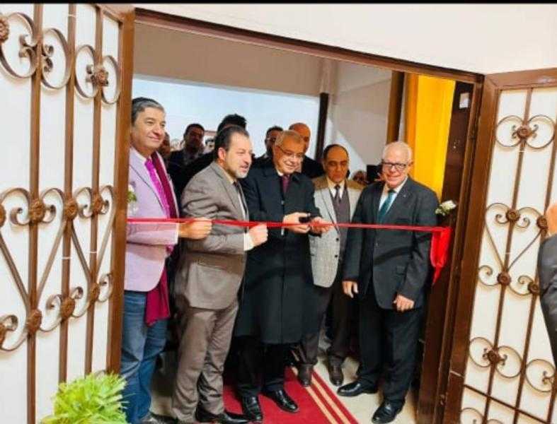 رئيس جامعة الزقازيق يفتتح وحدة قسطرة القلب الجديدة