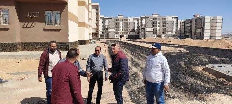 الشربيني يُتابع الموقف التنفيذي للمشروعات السكنية بعددٍ من المدن الجديدة