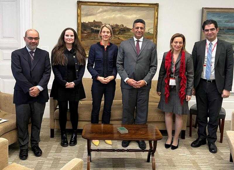 مشاورات بين مصر والمملكة المتحدة حول القضايا متعددة الأطراف والأمن الدولي |صور