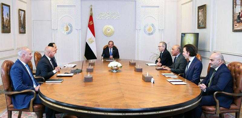 الرئيس السيسي يشدد على ضرورة انتهاء تنفيذ كافة المشروعات وفق الجداول الزمنية المحددة