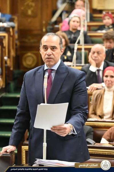 وزير الشئون النيابية: الحكومة حريصة على تخفيف أعباء التقاضي عن كاهل المتقاضين والقضاة على حدٍ سواء