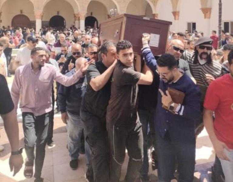 تشييع جنازة سليمان عيد بحضور نجوم الفن