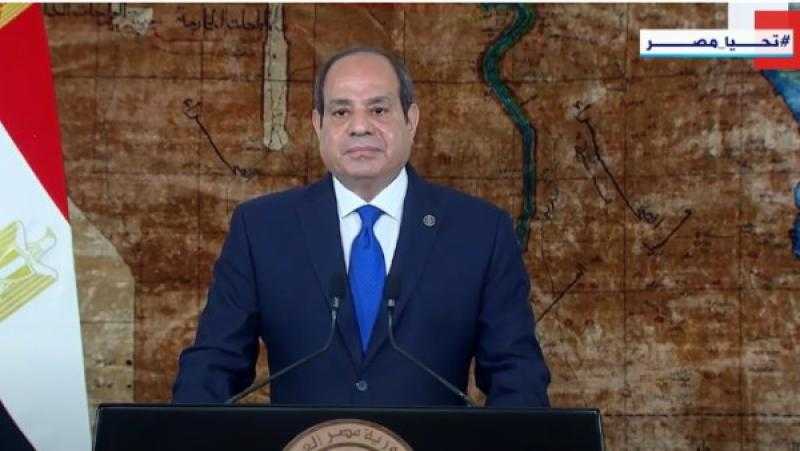 الرئيس السيسي: الدفاع عن سيناء مبدأ ثابت فى عقيدة المصريين