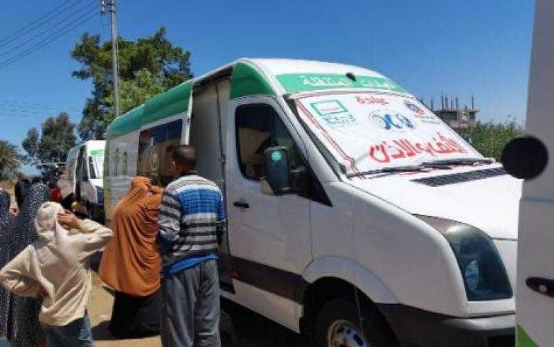 صحة دمياط: فحص 1171 مواطنا في قافلة طبية مجانية ضمن مبادرة «حياة كريمة».. صور