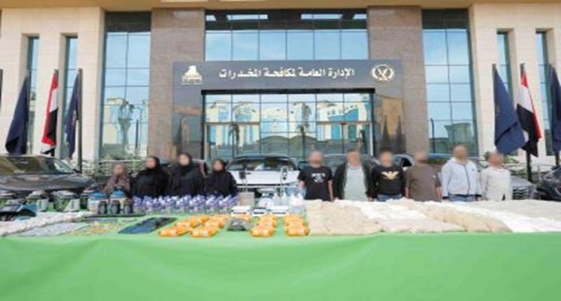 بإحمالي 1.283 مليار جنيه.. سقوط باقى عناصر التشكيل المتورط فى جلب الحشيش الاصطناعى