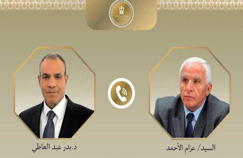 وزير الخارجية يؤكد دعم مصر الكامل للسلطة الفلسطينية ووقوفها إلى جانب الشعب الفلسطيني