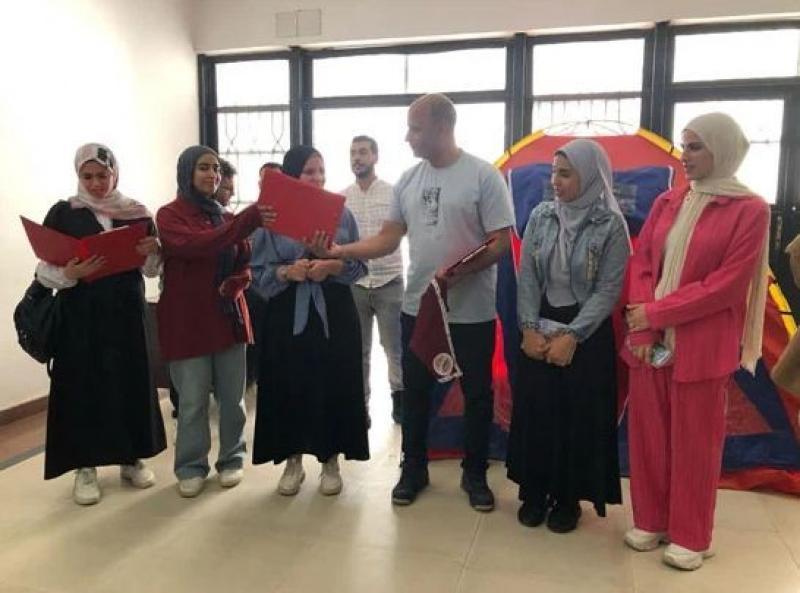 جامعة دمنهور تختتم فعاليات المهرجان الكشفي الثاني عشر لجوالي وجوالات الجامعة