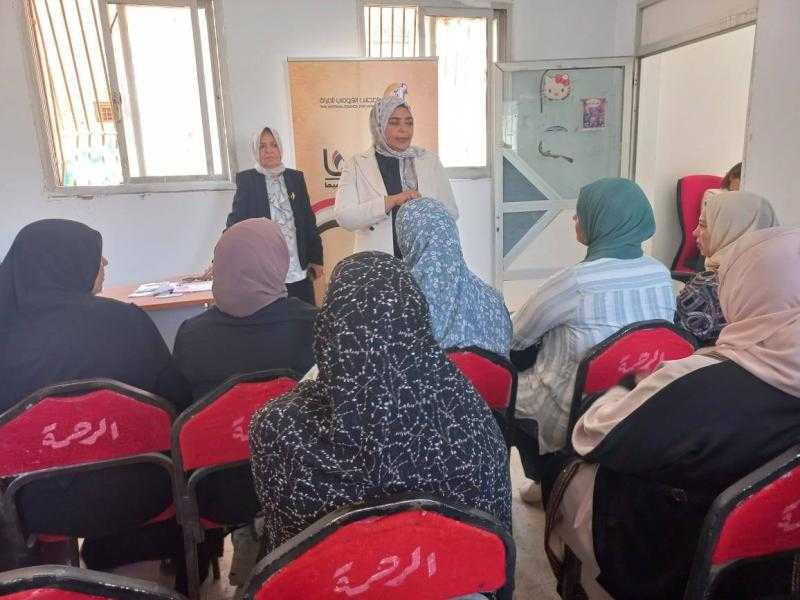 المجلس القومي للمرأة بالإسماعيلية يستقبل مبادرة ”معًا بالوعي نحميها”