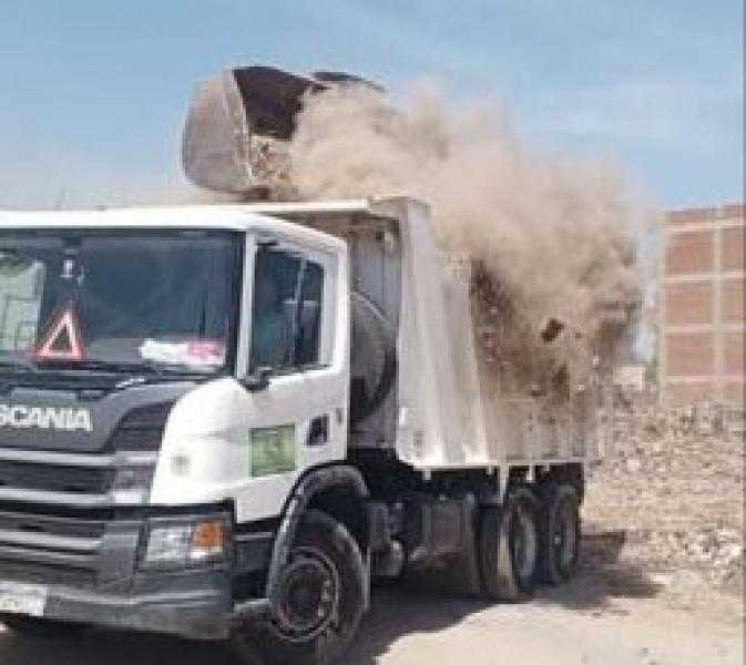وحدة التدخل السريع بالشرقية تنتهي من رفع 9025 طن قمامة ومخلفات مباني خلال شهر