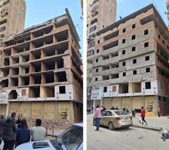 التنمية المحلية: إزالة عقار مخالف من 7 أدوار بعين شمس وإحالة بعض مسئولي الحي للنيابة الإدارية