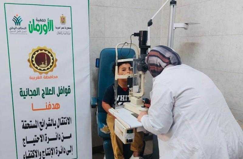 فحص 865 مواطنا خلال قافلة طبية مجانية بمنطقة أبو قير في الإسكندرية