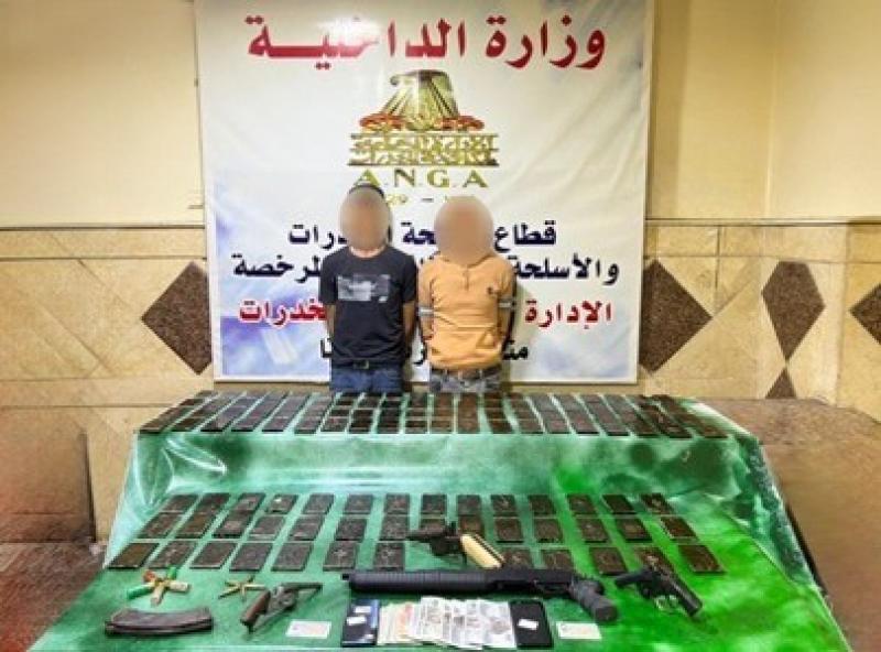 مصرع عنصرين إجراميين والقضاء على بؤر للاتجار بالمخدرات في المنوفية والمنيا