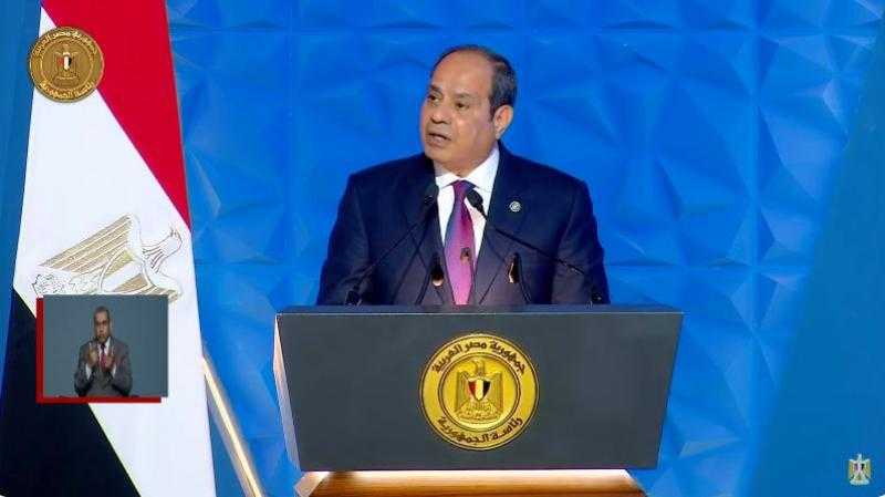 الرئيس السيسى: ندعم الشعب السورى وندين الاعتداءات الإسرائيلية على سوريا