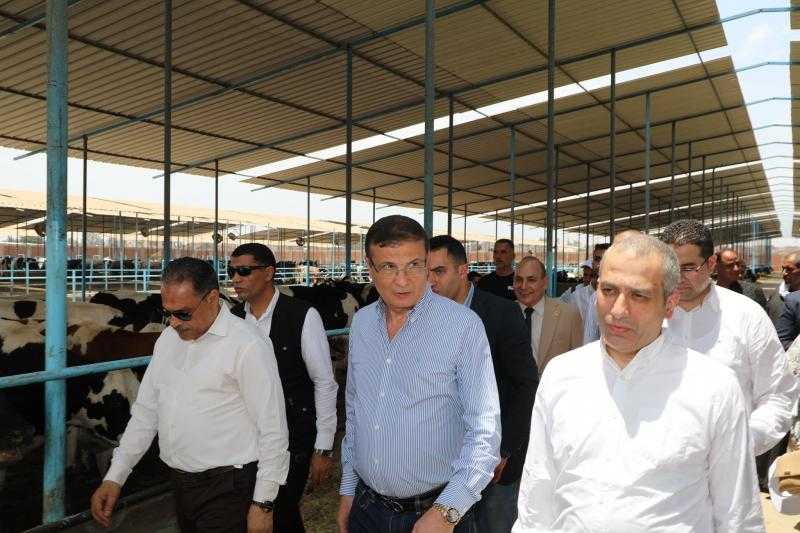 وزير الزراعة ومحافظ الشرقية ورئيس البنك الزراعي يطلقون المرحلة الثانية من مبادرة ”إحلم” لدعم صغار المربين