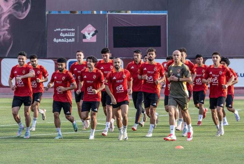 الأهلي يواصل تدريباته اليومية قبل السفر لأمريكا