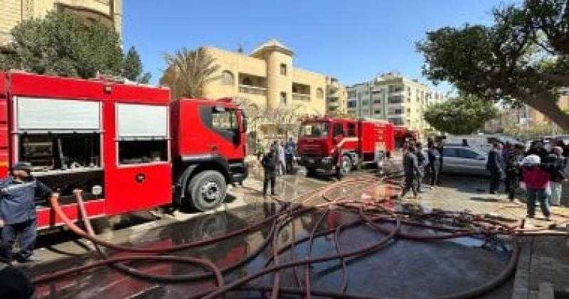 السيطرة على حريق بمحل أدوات منزلية في أخميم بسوهاج