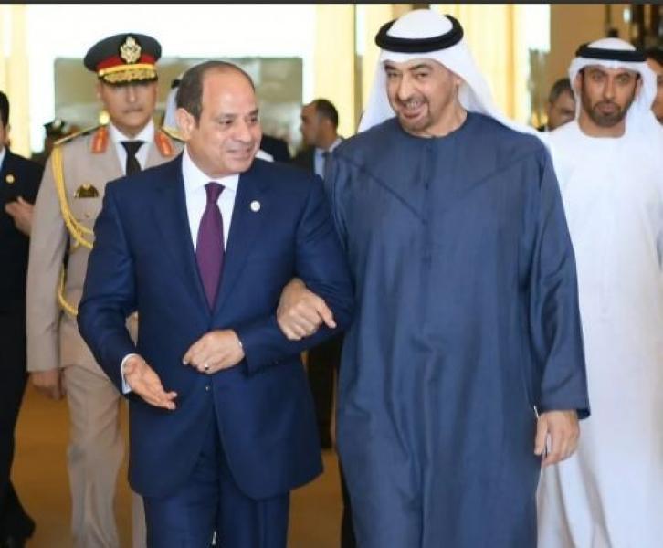 الرئيس السيسي والشيخ محمد بن زايد يؤكدان أهمية حماية سيادة الدول الشقيقة