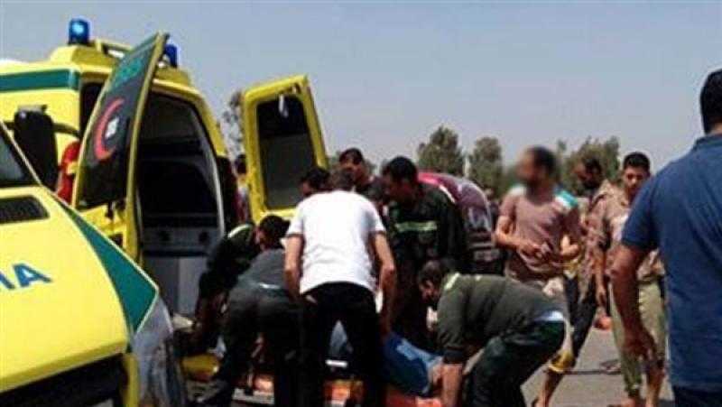 تصادم ووقوع مصابين بحادث مروري على محور أبو زكري في الإسكندرية