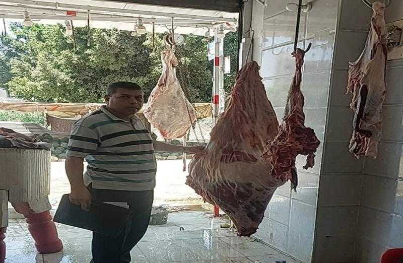 ضبط 1670 كيلو من اللحوم والدجاج غير مطابقة للمواصفات بمراكز الدقهلية