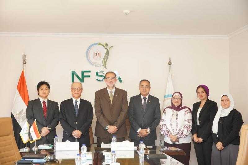 رئيس الهيئة القومية لسلامة الغذاء يستقبل سفير اليابان بالقاهرة
