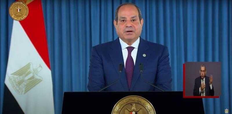 الرئيس السيسي بذكرى 30 يونيو: تحية وتقدير إلى القوات المسلحة والشرطة