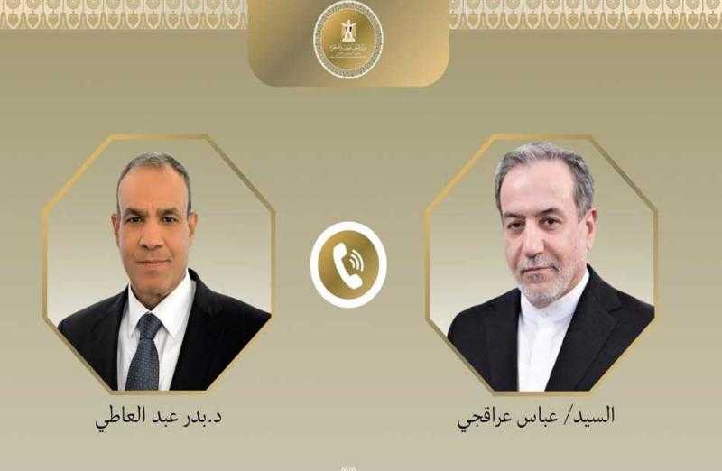 وزير الخارجية يؤكد لنظيره الإيراني أهمية تثبيت وقف إطلاق النار بين طهران وتل أبيب