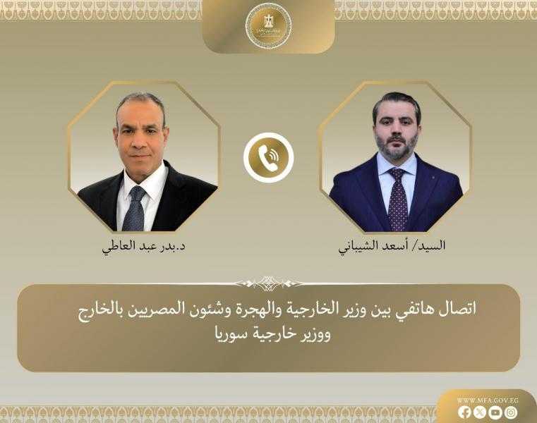 وزير الخارجية يؤكد رفض مصر الكامل للانتهاكات الإسرائيلية المتكررة للسيادة السورية