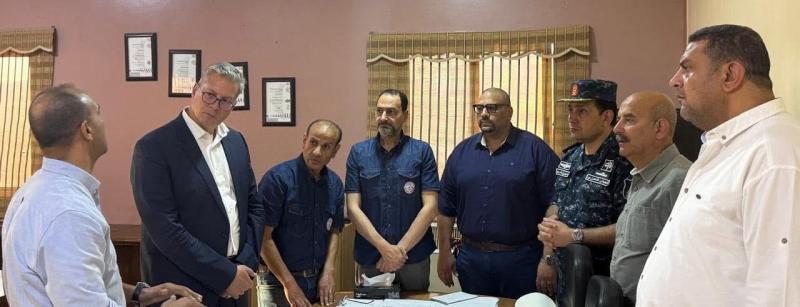 وزير البترول يجري زيارة إلى غرفة العمليات بشركة ”أوسوكو” بجبل الزيت بخليج السويس