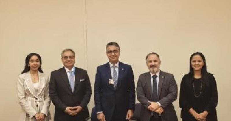 وزير التموين يلتقي مديرة معهد المترولوجيا والجودة والتكنولوجيا بالبرازيل