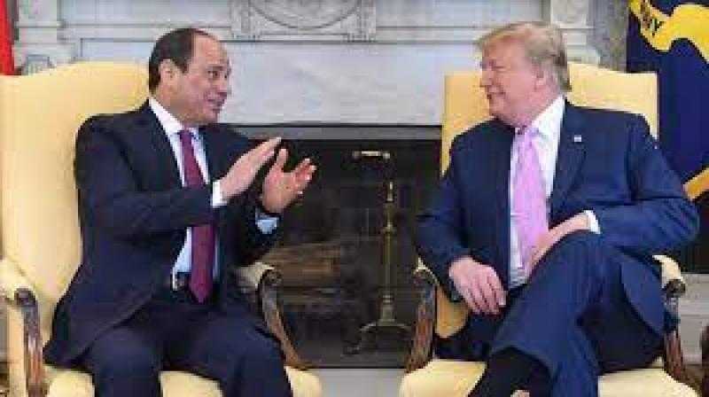 الرئيس السيسى: مصر تقدر حرص الرئيس ترامب على التوصل لاتفاق عادل يحفظ مصالح الجميع حول السد الإثيوبى