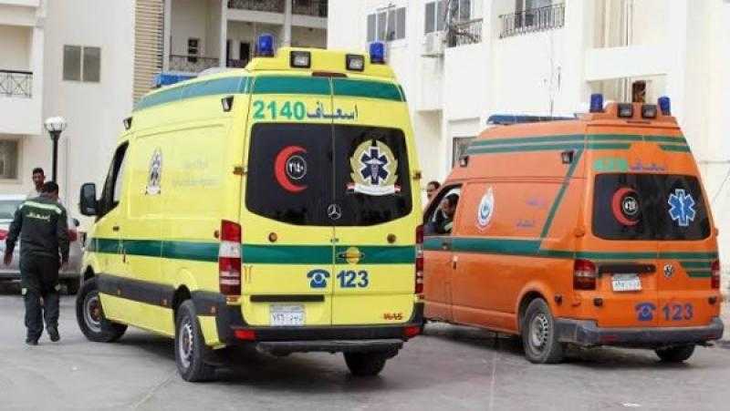 إصابة 8 أشخاص في انقلاب ميكروباص بصحراوي المنيا