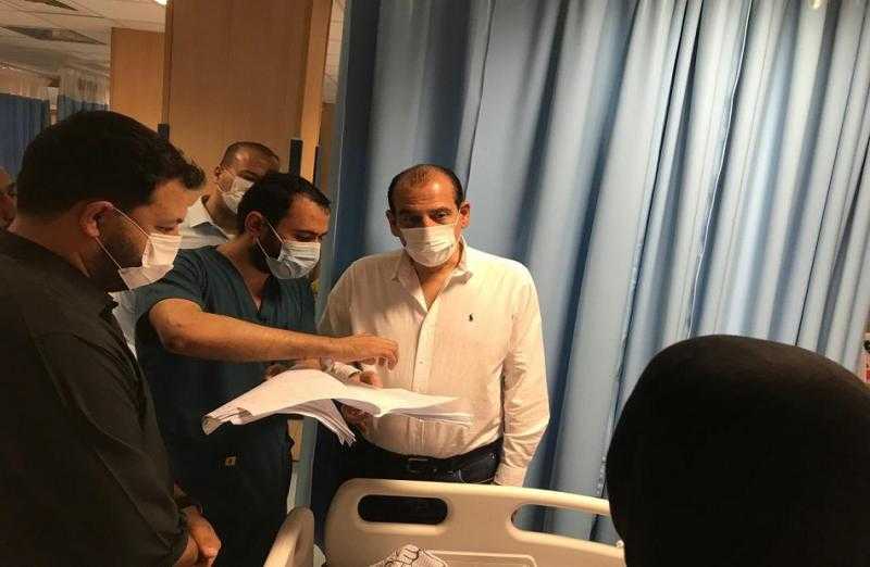 نائب وزير الصحة يتفقد المنشآت الصحية بمحافظة مطروح ويوجه بتعزيز الخدمات