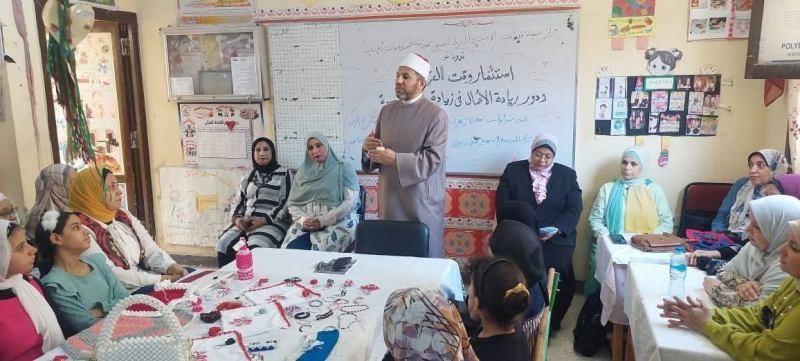 أوقاف أسيوط تنظم ندوة عن استثمار الوقت وريادة الأعمال بالتعاون مع التربية والتعليم| صور