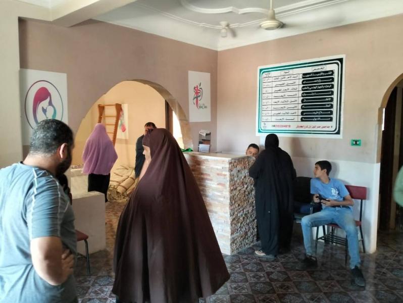 اتحاد شباب كفر الشيخ ينظم قافلة طبية بقرية جماجمون.. صور