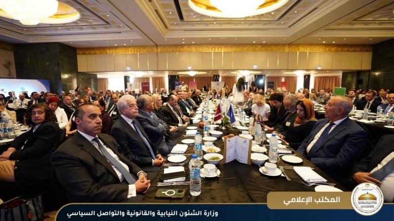 وزير الشؤون النيابية ووزير المالية يحضرا مؤتمر مجلس الأعمال الكندي تحت عنوان ”السياسة المالية بين تحديات التمويل.. وطموحات النمو”