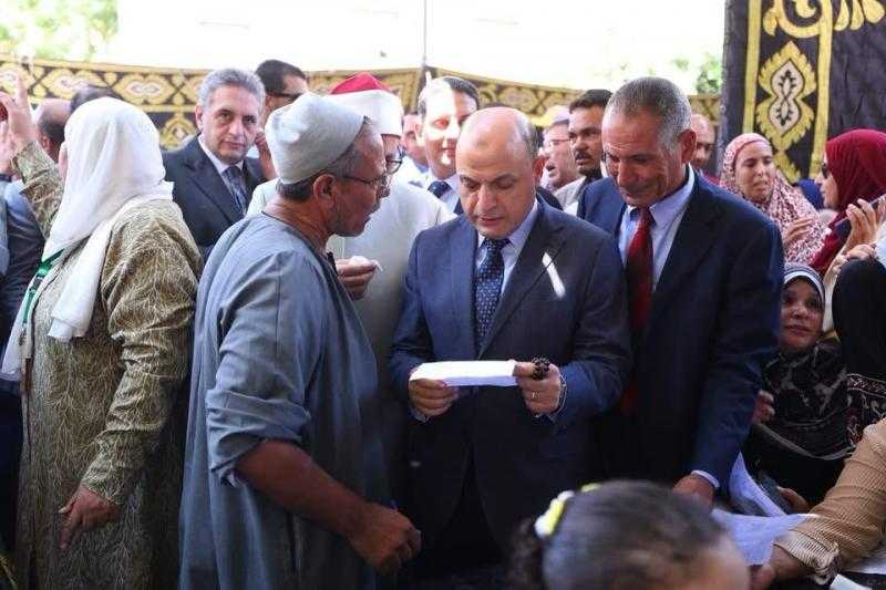 محافظ كفر الشيخ يستمع لشكاوى وطلبات أهالي قرية سنهور المدينة بدسوق.. صور